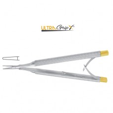 UltraGripX™ TC Castroviejo Micro Needle Holder Smooth Jaws - With Lock Stainless Steel, 12.5 cm - 5"